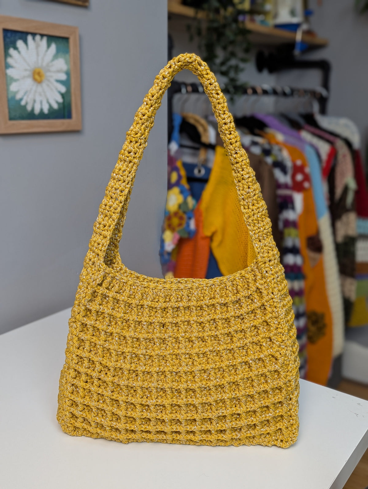 Crochet Shoulder Bag Pattern, Crochet Pattern, Crochet Bag, Sac au Crochet, Bolso de Crochet, Häkelmuster für eine Tasche, Brunaticality