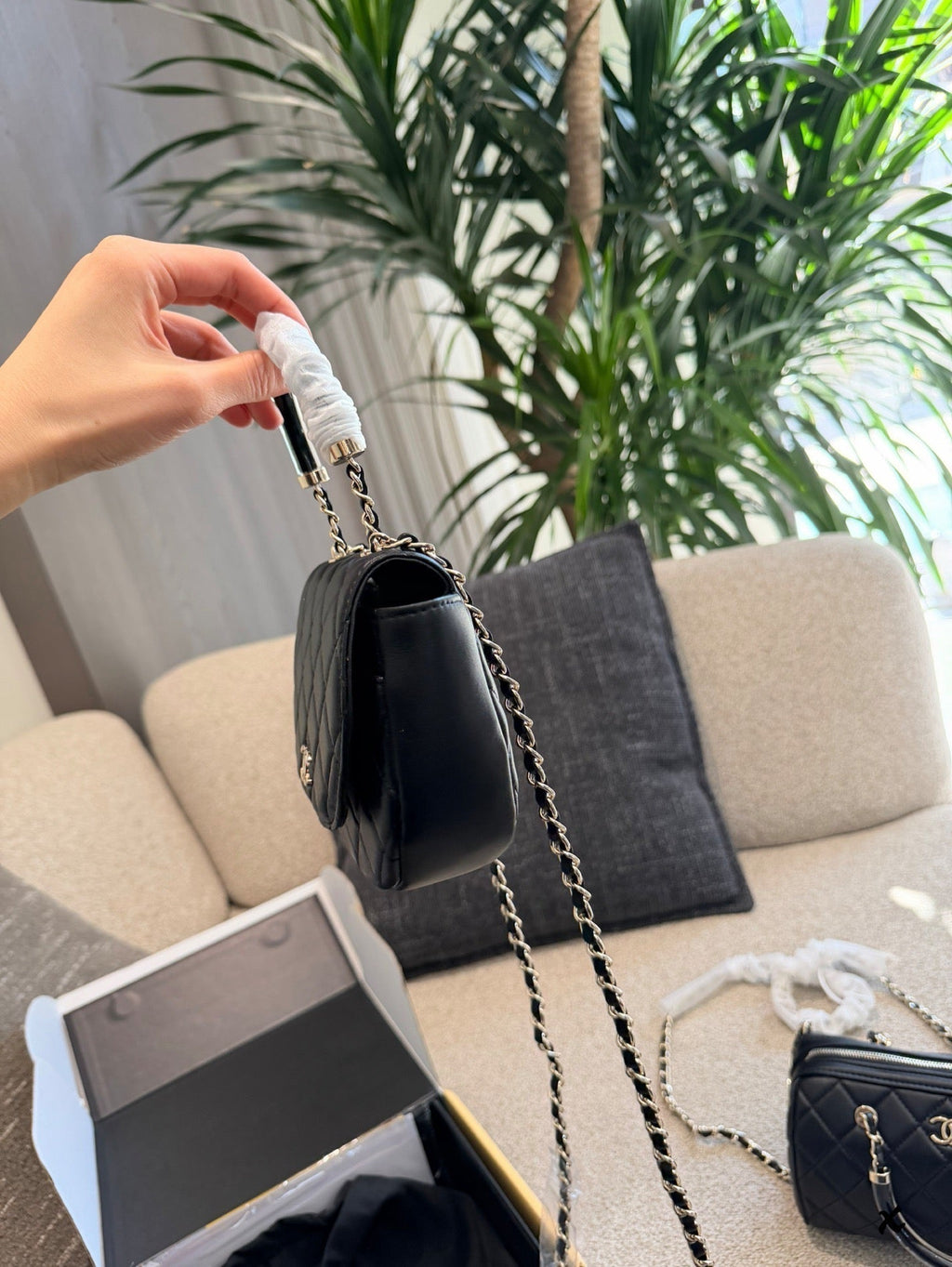Serenityll™ 2001119 Chanel Bag 14*16*6.5cm